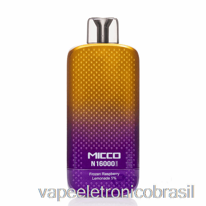 Vape Recarregável Horizontech Micco N16000 Limonada De Framboesa Congelada Descartável